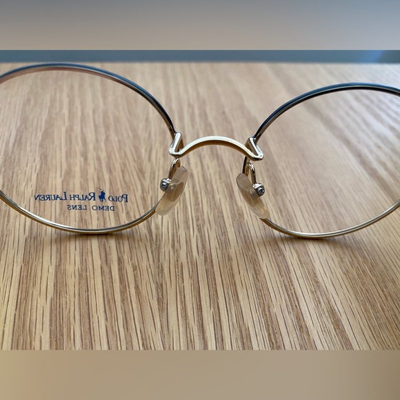 NWT Vintage Polo Ralph Lauren eyewear glasses round frames YG/O75 Lennon Japan - Picture 6 of 7